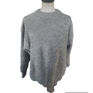 Vintage Barbour Pure Wool Knit Jumper Sweater Made In Scotland